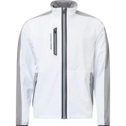 Abacus Regenjacke Bounce, Weiß/grau