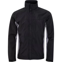 Abacus Regenjacke Montrose, Schwarz/grau