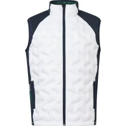 Abacus Weste Grove Hybrid, Weiß/navy