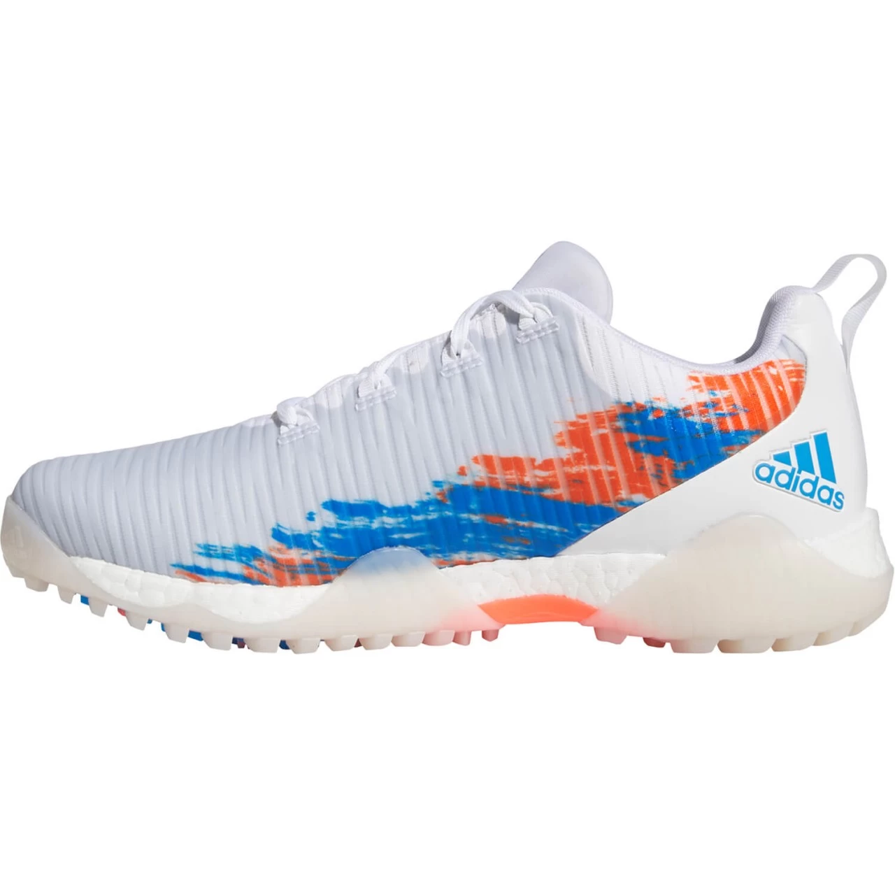 Adidas Golfschuh Codechaos, Weiß/blau 3 Adidas Golfschuh Codechaos, Weiß/blau – Bild 3