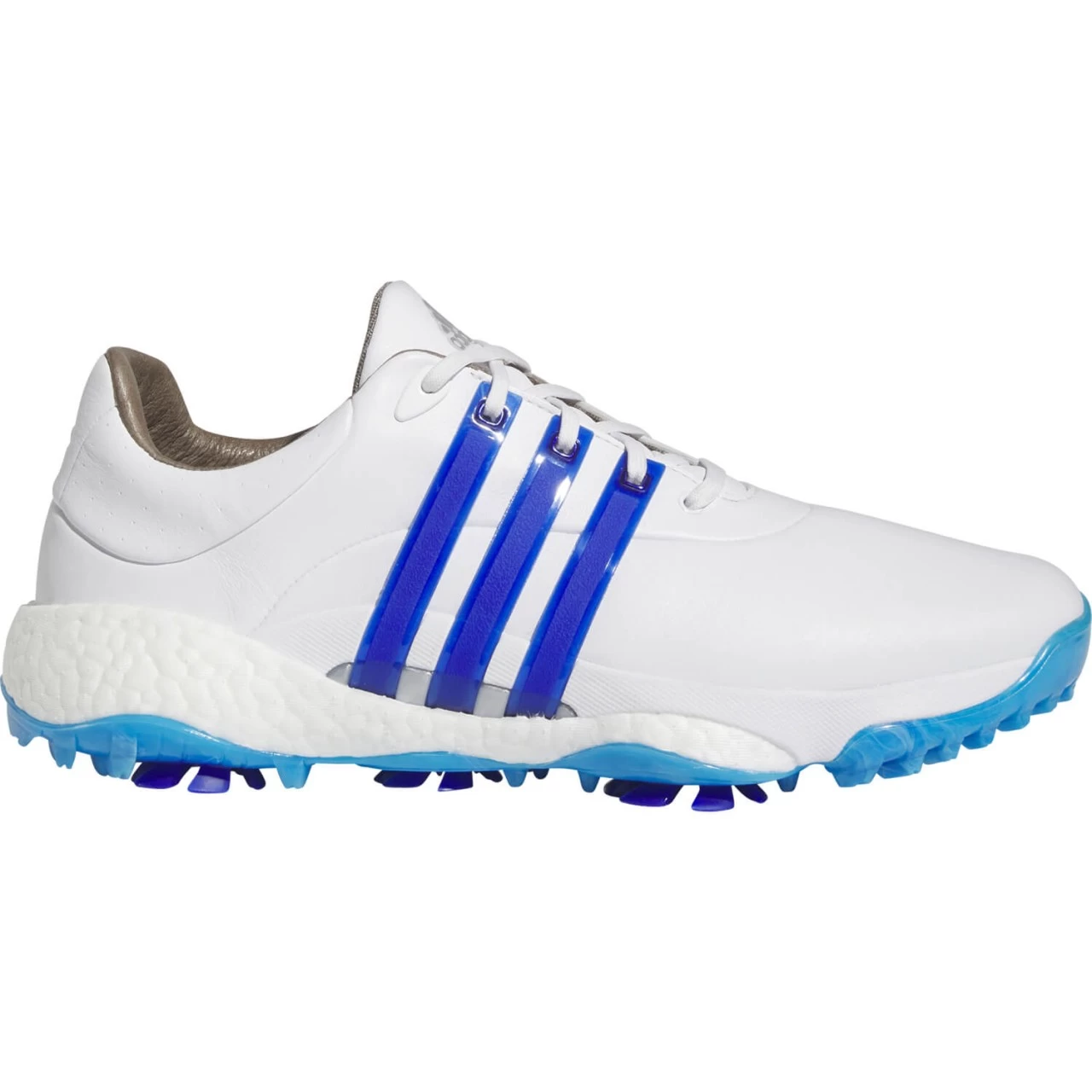 Adidas Golfschuh Tour360 22, Weiß/blau 1 Adidas Golfschuh Tour360 22, Weiß/blau