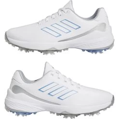Adidas Golfschuh ZG23, Weiß/grau/blau -Professioneller Golfshop adidas golfschuh zg23 weissgraublau weiss 5038614 5 1280x1280