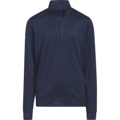 Adidas Layer Heather 1/4-Zip, Navy