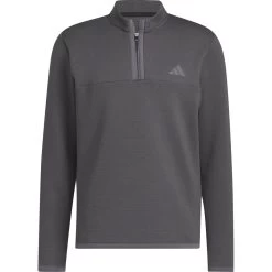 Adidas Layer Microdot 1/4-Zip, Grau