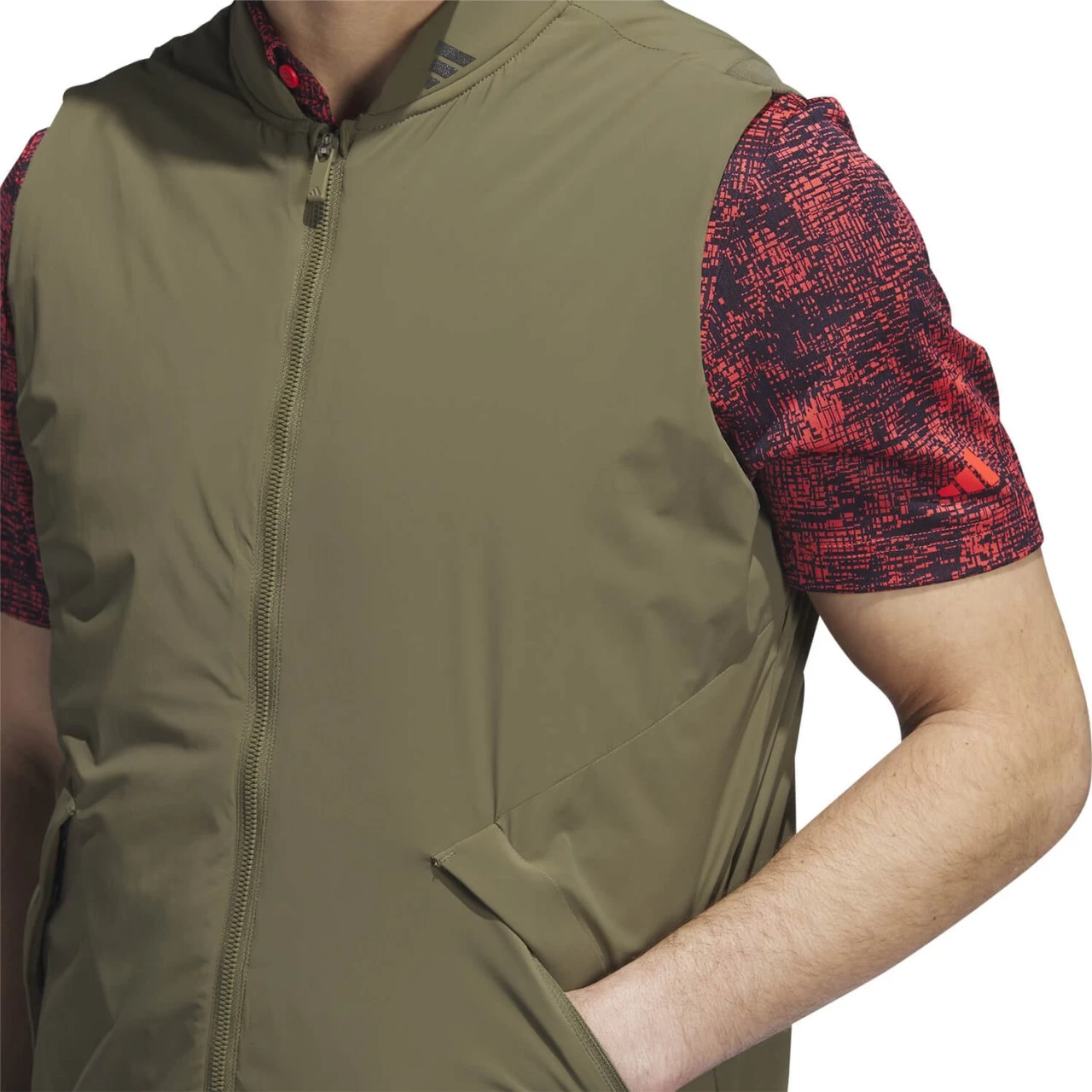 Adidas Weste Ultimate365 Tour Frostguard, Olive 2 Adidas Weste Ultimate365 Tour Frostguard, Olive – Bild 2