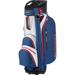 Professioneller Golfshop 38 Bennington Cartbag Dojo 14 WRR, Navy/weiß/rot