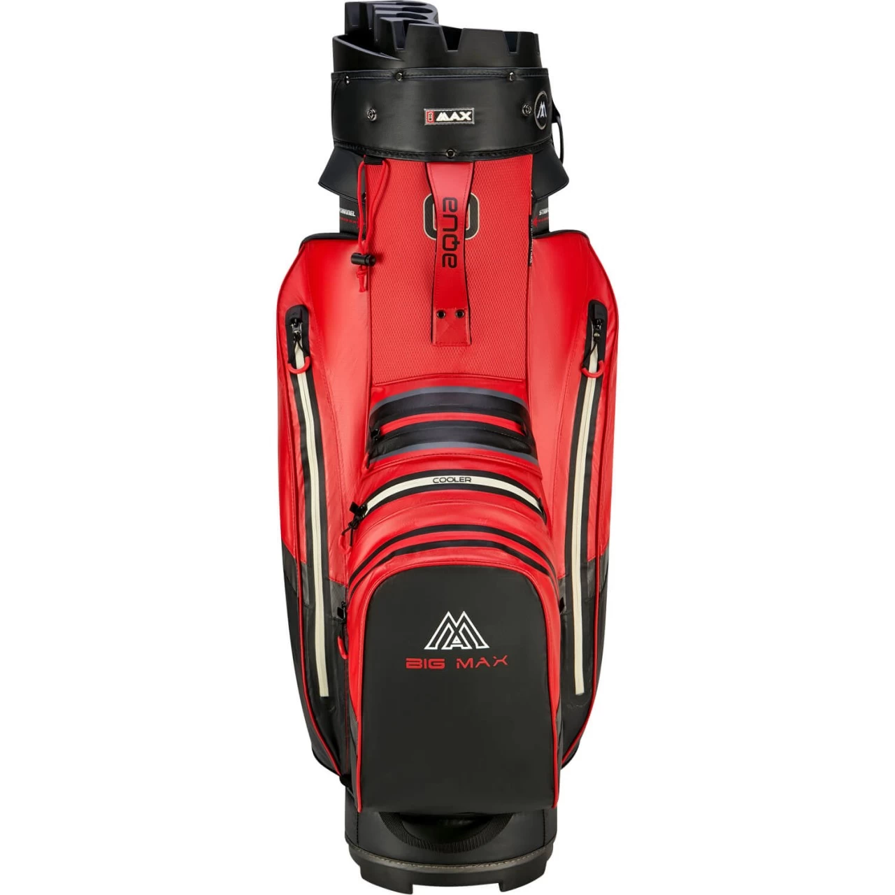 BIG MAX Cartbag Aqua Silencio 4, Rot/schwarz 3 BIG MAX Cartbag Aqua Silencio 4, Rot/schwarz – Bild 3