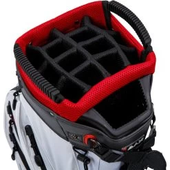 BIG MAX Cartbag Dri Lite Sport 360, Weiß/grau/rot -Professioneller Golfshop big max cartbag dri lite sport 360 weissgraurot weiss 5028663 5M4xOOzduuKLTo 1280x1280