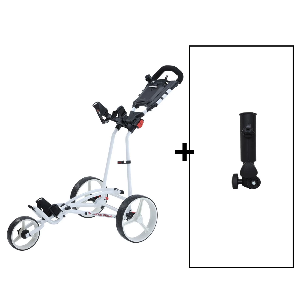 BIG MAX Golftrolley Auto Fold+, Weiß 1 BIG MAX Golftrolley Auto Fold+, Weiß