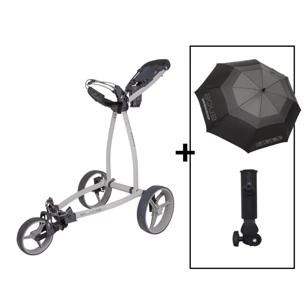 BIG MAX Golftrolley Blade IP, Grau 1 BIG MAX Golftrolley Blade IP, Grau