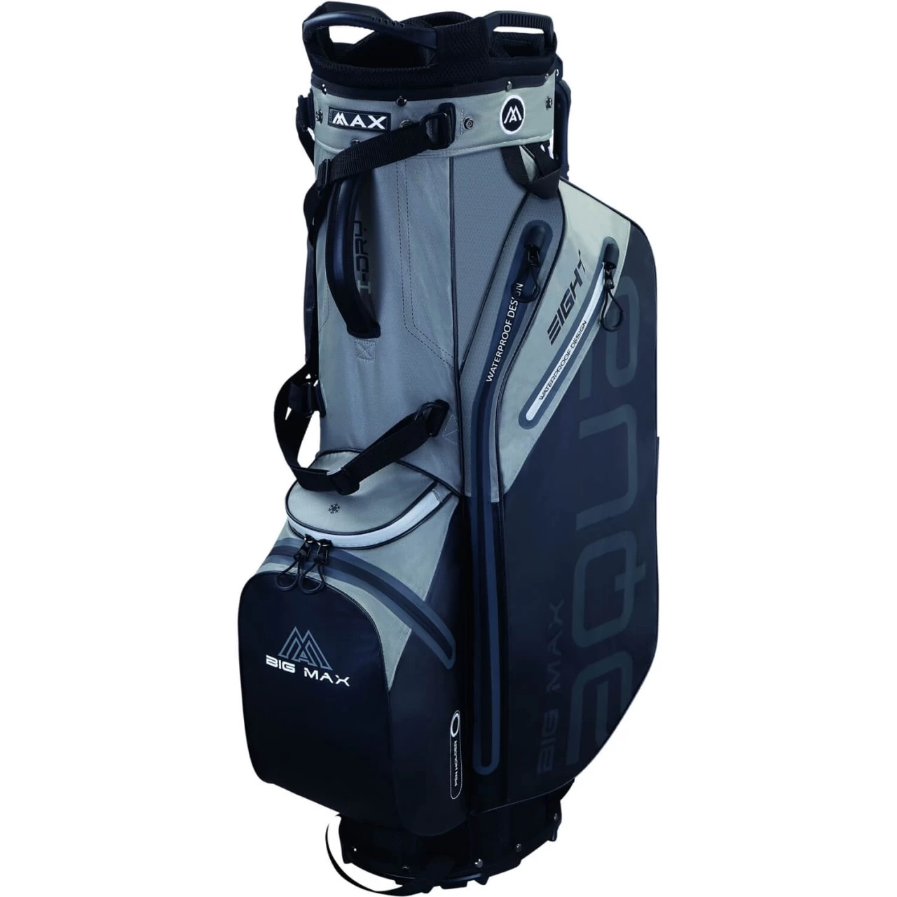 BIG MAX Standbag AQUA Eight G, Grau/schwarz 2 BIG MAX Standbag AQUA Eight G, Grau/schwarz – Bild 2