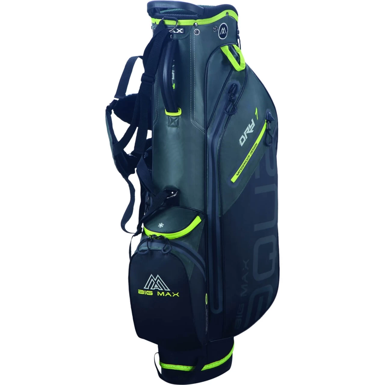 BIG MAX Standbag AQUA Seven G, Grün/schwarz/lime 2 BIG MAX Standbag AQUA Seven G, Grün/schwarz/lime – Bild 2