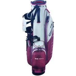 BIG MAX Standbag AQUA Seven G, Weiß/dunkelrot -Professioneller Golfshop big max standbag aqua seven g weissdunkelrot weiss 5053917 4jM75UDv2i0vgm 1280x1280