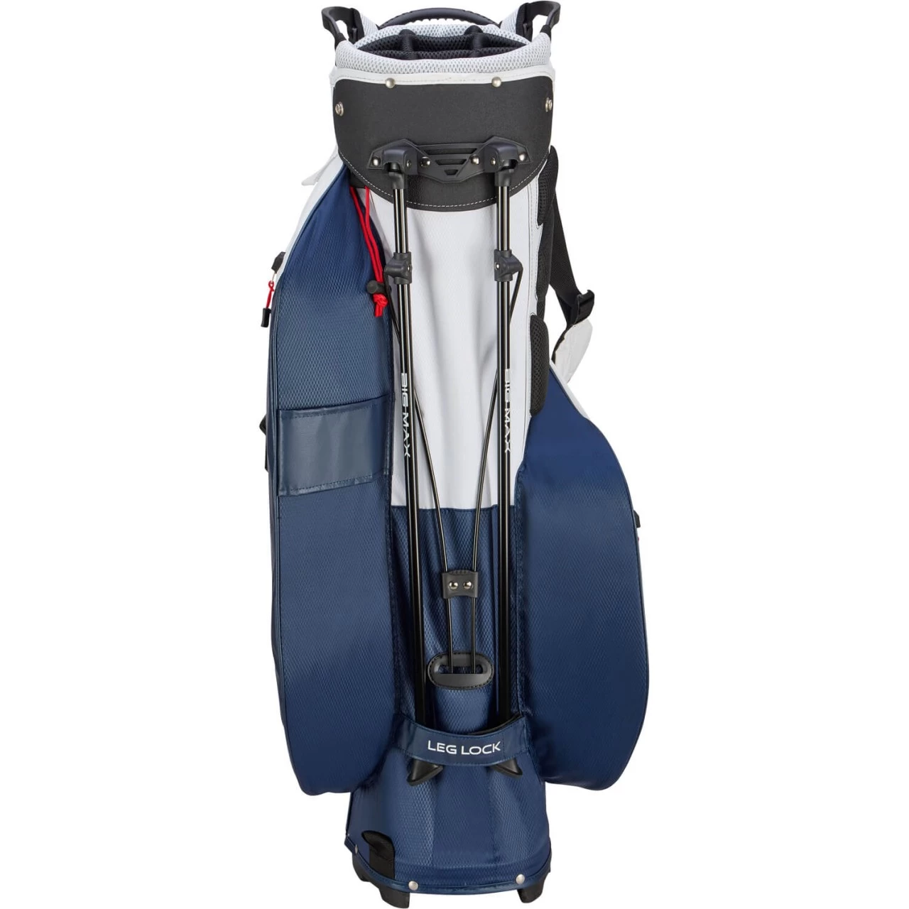 BIG MAX Standbag Dri Lite Hybrid Plus, Weiß/navy/rot 2 BIG MAX Standbag Dri Lite Hybrid Plus, Weiß/navy/rot – Bild 2