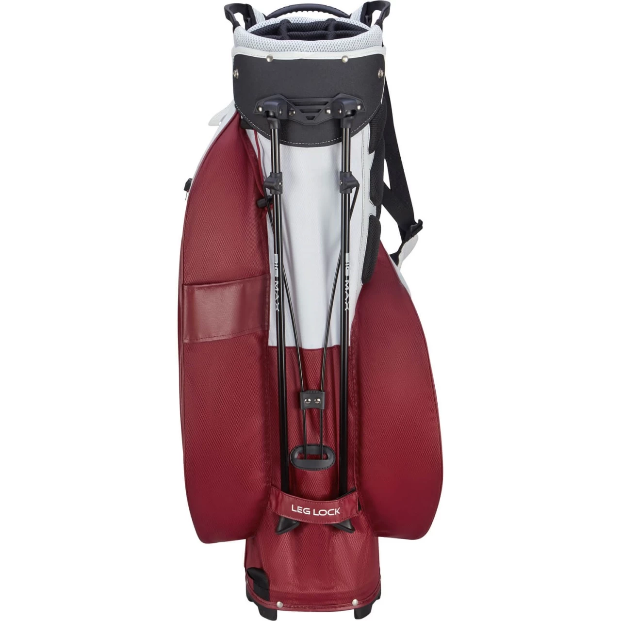 BIG MAX Standbag Dri Lite Hybrid Plus, Weiß/rot 2 BIG MAX Standbag Dri Lite Hybrid Plus, Weiß/rot – Bild 2