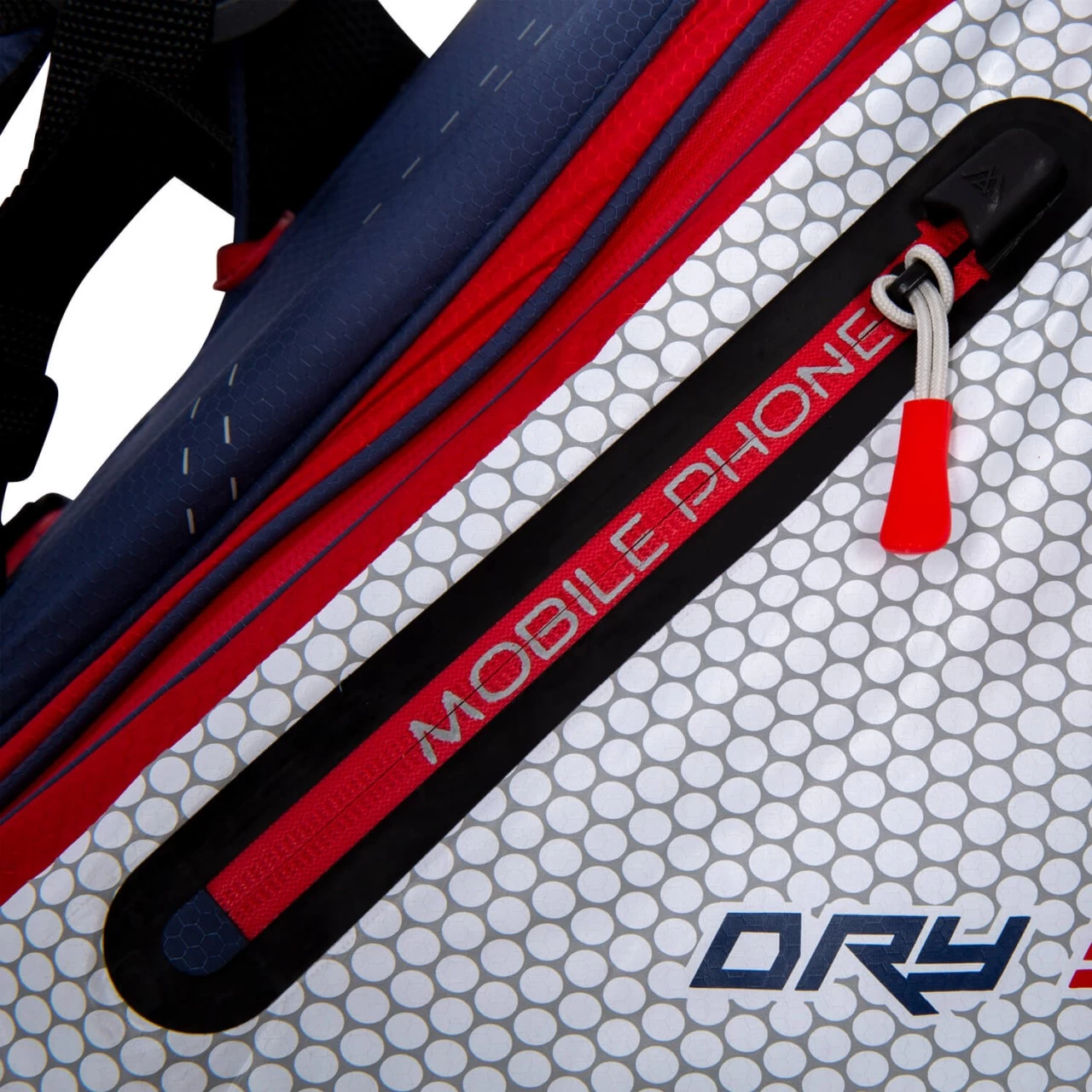 BIG MAX Standbag Xtralite Mit All4Golf Logo, Weiß/navy/rot 4 BIG MAX Standbag Xtralite Mit All4Golf Logo, Weiß/navy/rot – Bild 4