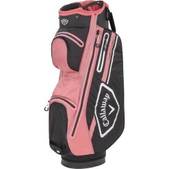 Callaway Cartbag Chev Dry 14, Pink/schwarz
