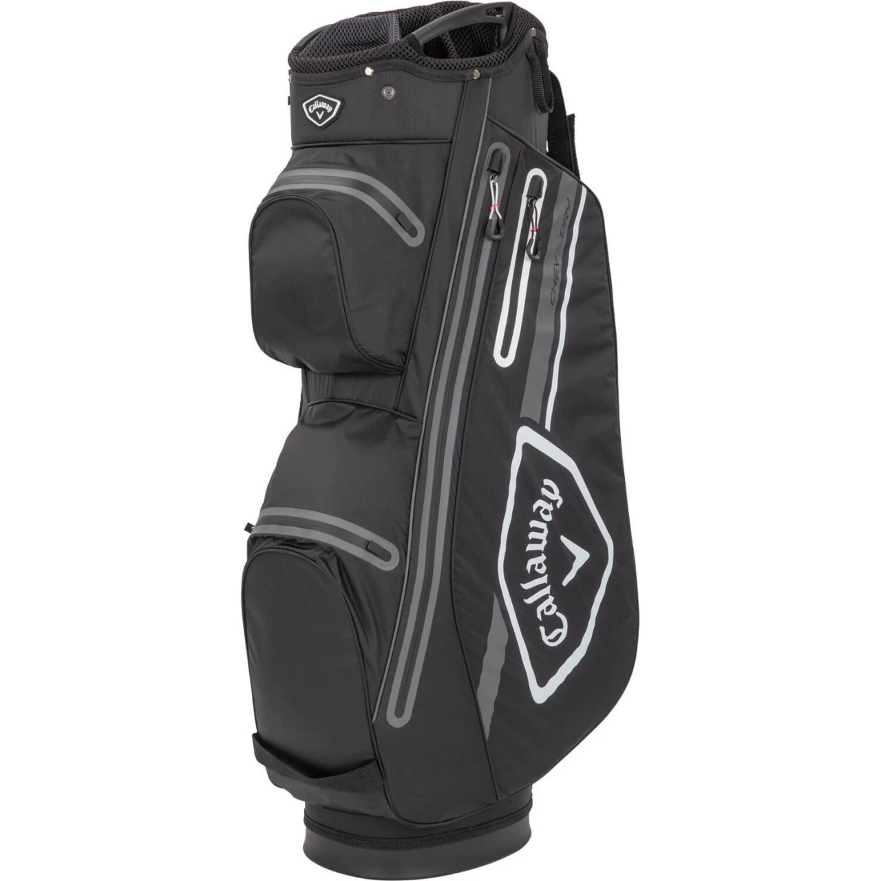 Callaway Cartbag Chev Dry 14, Schwarz/grau 1 Callaway Cartbag Chev Dry 14, Schwarz/grau