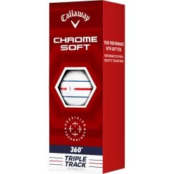 Callaway Chrome Soft 360 Triple Track Golfbälle - 12er Pack, Weiß -Professioneller Golfshop callaway chrome soft 360 triple track golfbaelle 12er pack weiss weiss 5060581 6C66oMjN1WlsXi 1280x1280
