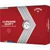 Callaway Chrome Soft Golfbälle - 12er Pack, Weiß