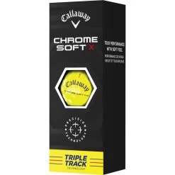 Callaway Chrome Soft X TripleTrack Golfbälle - 12er Pack, Gelb -Professioneller Golfshop callaway chrome soft x tripletrack golfbaelle 12er pack gelb gelb 11141636 6MhhTSVcjpaJ8i 1280x1280