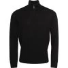 Callaway Pullover 1/4-Zip Merino Sweater, Schwarz