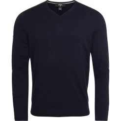 Callaway Pullover V-Neck Sweater, Navy