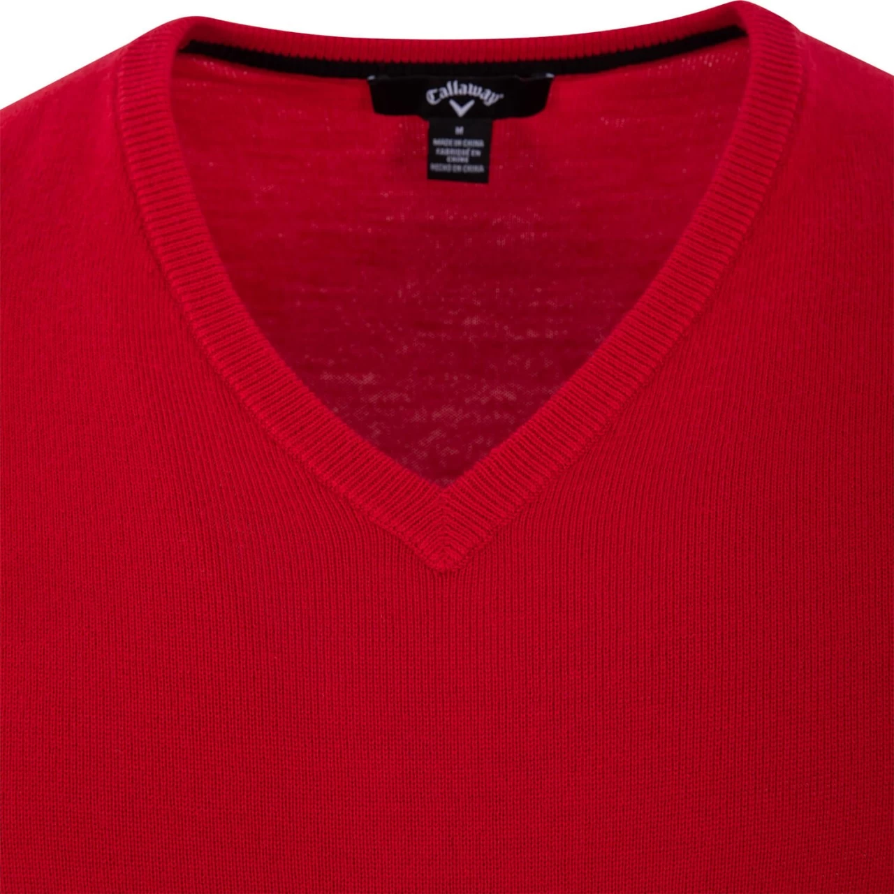 Callaway Pullover V-Neck Sweater, Rot 2 Callaway Pullover V-Neck Sweater, Rot – Bild 2