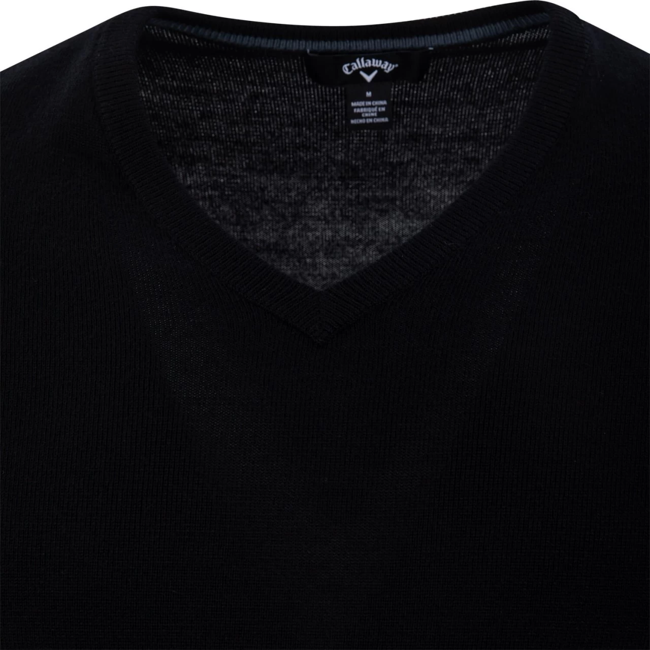 Callaway Pullover V-Neck Sweater, Schwarz 2 Callaway Pullover V-Neck Sweater, Schwarz – Bild 2