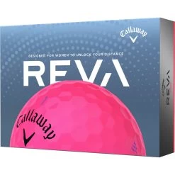 Callaway REVA 23 Golfbälle - 12er Pack, Pink