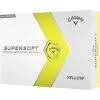 Callaway Supersoft 23 Golfbälle - 12er Pack, Gelb