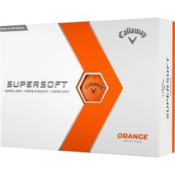 Callaway Supersoft 23 Golfbälle - 12er Pack, Orange
