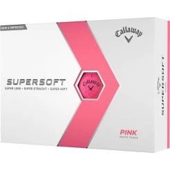 Callaway Supersoft 23 Golfbälle - 12er Pack, Pink