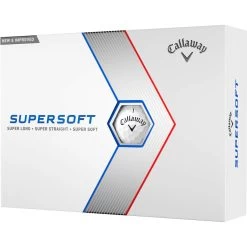 Callaway Supersoft 23 Golfbälle - 12er Pack, Weiß