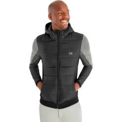 Calvin Klein Golf Jacke Dynamo Hooded, Schwarz