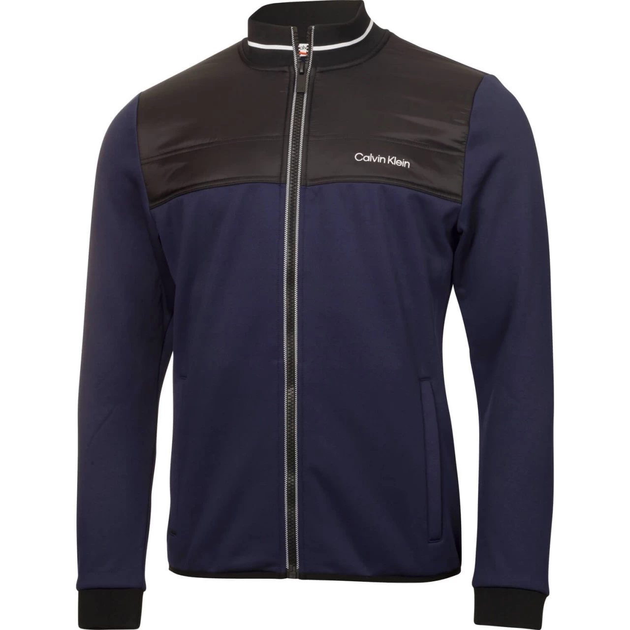 Calvin Klein Golf Jacke Nash Mills Hybrid, Blau/schwarz 1 Calvin Klein Golf Jacke Nash Mills Hybrid, Blau/schwarz