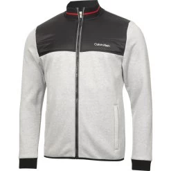 Calvin Klein Golf Jacke Nash Mills Hybrid, Schwarz/grau