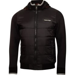 Calvin Klein Golf Jacke Somme Valley Hybrid, Schwarz