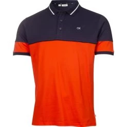 Calvin Klein Golf Polo Marshall, Blau/orange