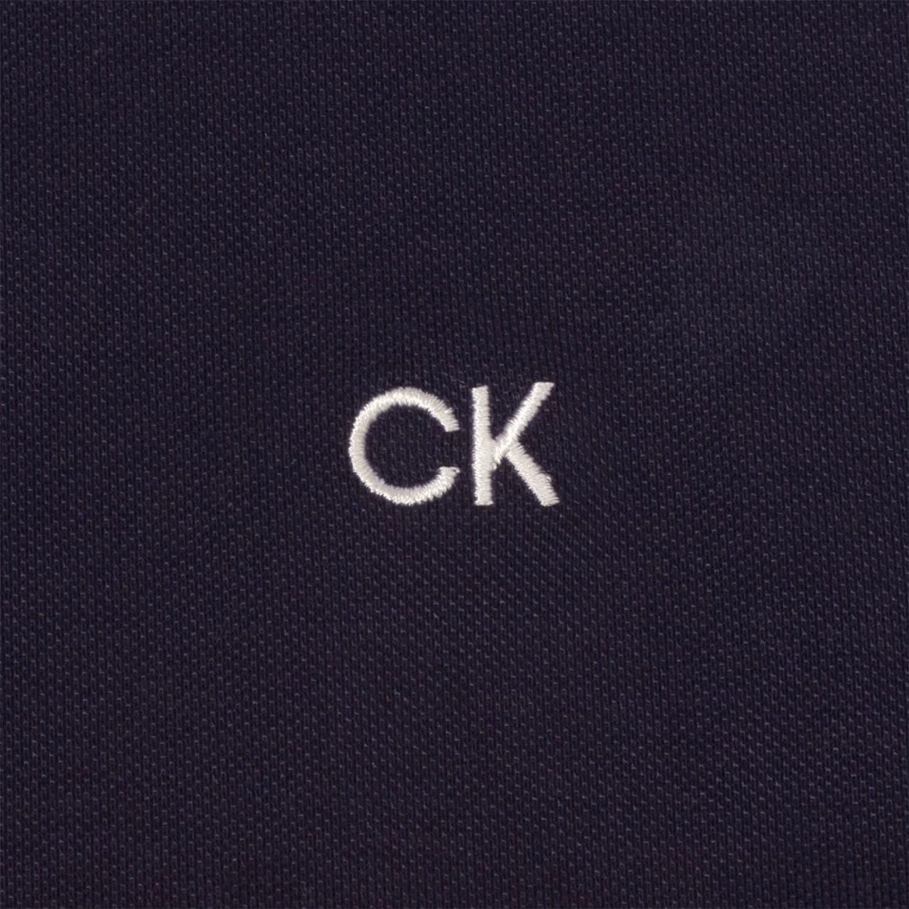 Calvin Klein Golf Polo Marshall, Blau/orange 4 Calvin Klein Golf Polo Marshall, Blau/orange – Bild 4