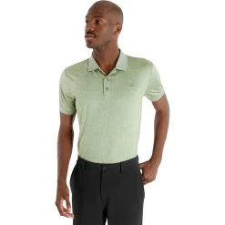 Calvin Klein Golf Polo Tie Dye Print, Beige