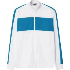 Cross® Cross Jacke Loft Full-Zip, Weiß/türkis