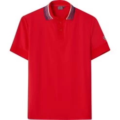 Cross® Cross Polo Stripe, Navy/rot