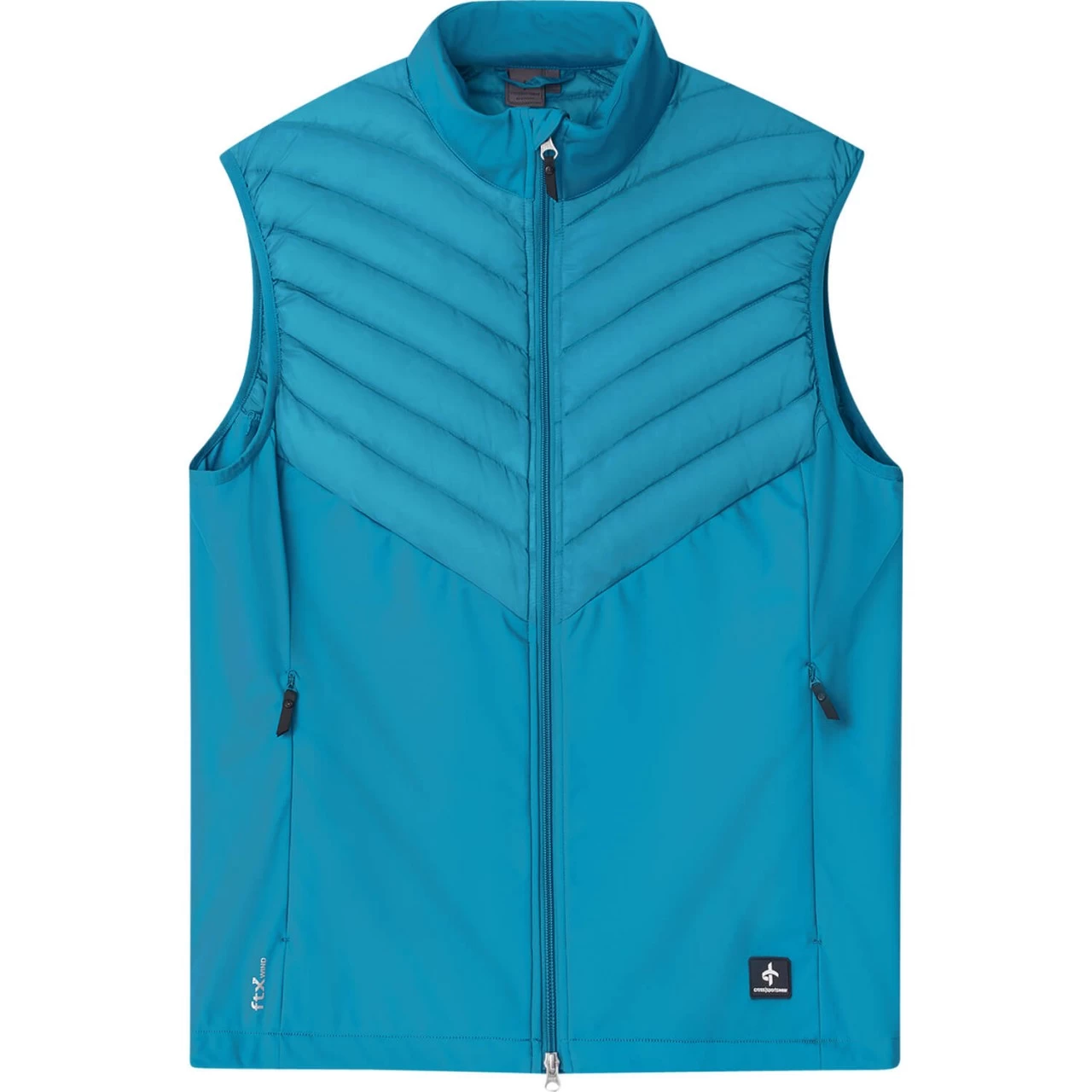 Cross® Cross Weste Stance Softshell, Blau/türkis 1 Cross® Cross Weste Stance Softshell, Blau/türkis