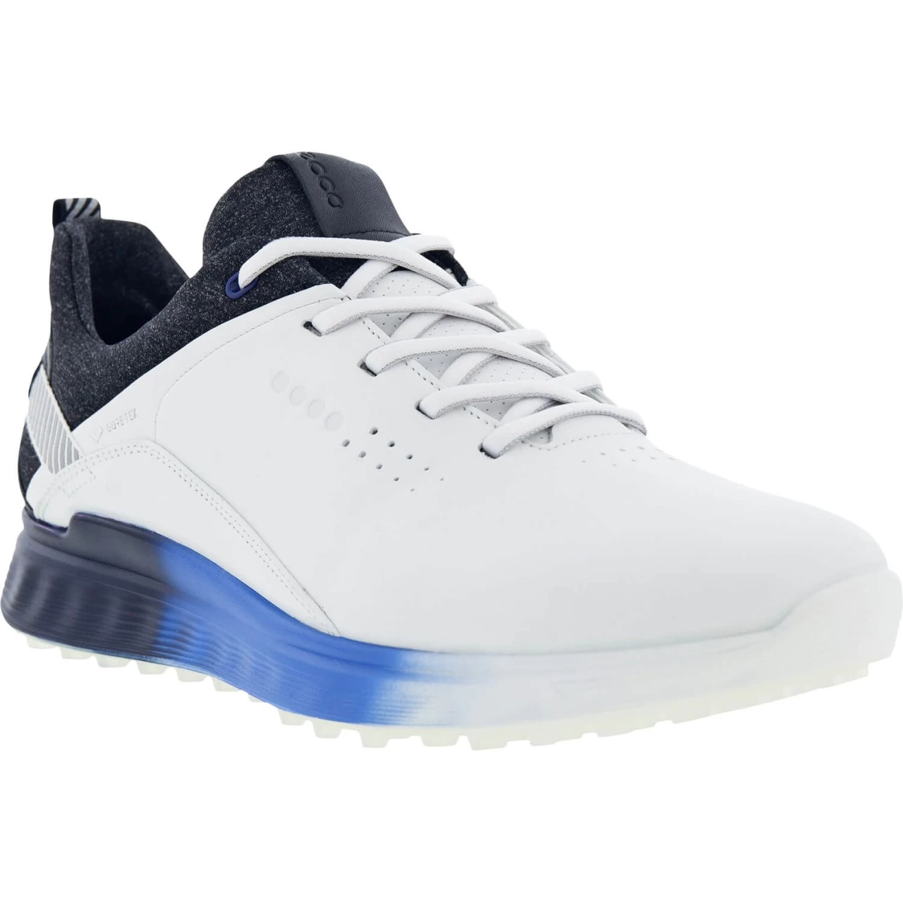 Ecco Golf S-Three Golf Schuh, Weiß/blau 2 Ecco Golf S-Three Golf Schuh, Weiß/blau – Bild 2