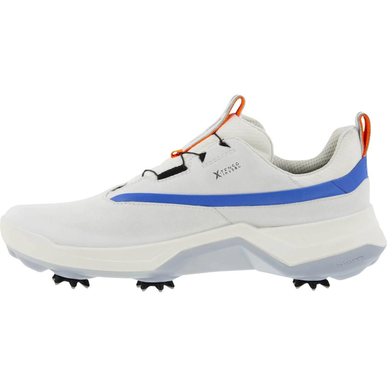 Ecco Golfschuh Golf Biom G5 BOA, Weiß/blau 2 Ecco Golfschuh Golf Biom G5 BOA, Weiß/blau – Bild 2