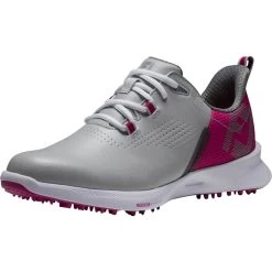 FootJoy Golfschuh Fuel, Grau/beere -Professioneller Golfshop footjoy golfschuh fuel graubeere grau 5042565 3EeoGbK1busxcA 1280x1280 1