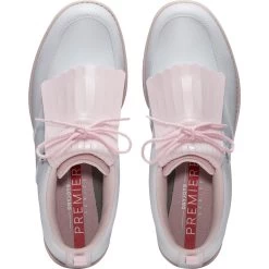 FootJoy Golfschuh Premiere Series Pastel Issette, Weiß/rosa -Professioneller Golfshop footjoy golfschuh premiere series pastel issette weissrosa weiss 5059596 5KgTNWTVbwgx9G 1280x1280