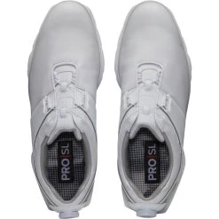 FootJoy Golfschuh Pro SL BOA, Weiß/grau -Professioneller Golfshop footjoy golfschuh pro sl boa weissgrau weiss 5042583 4 1280x1280