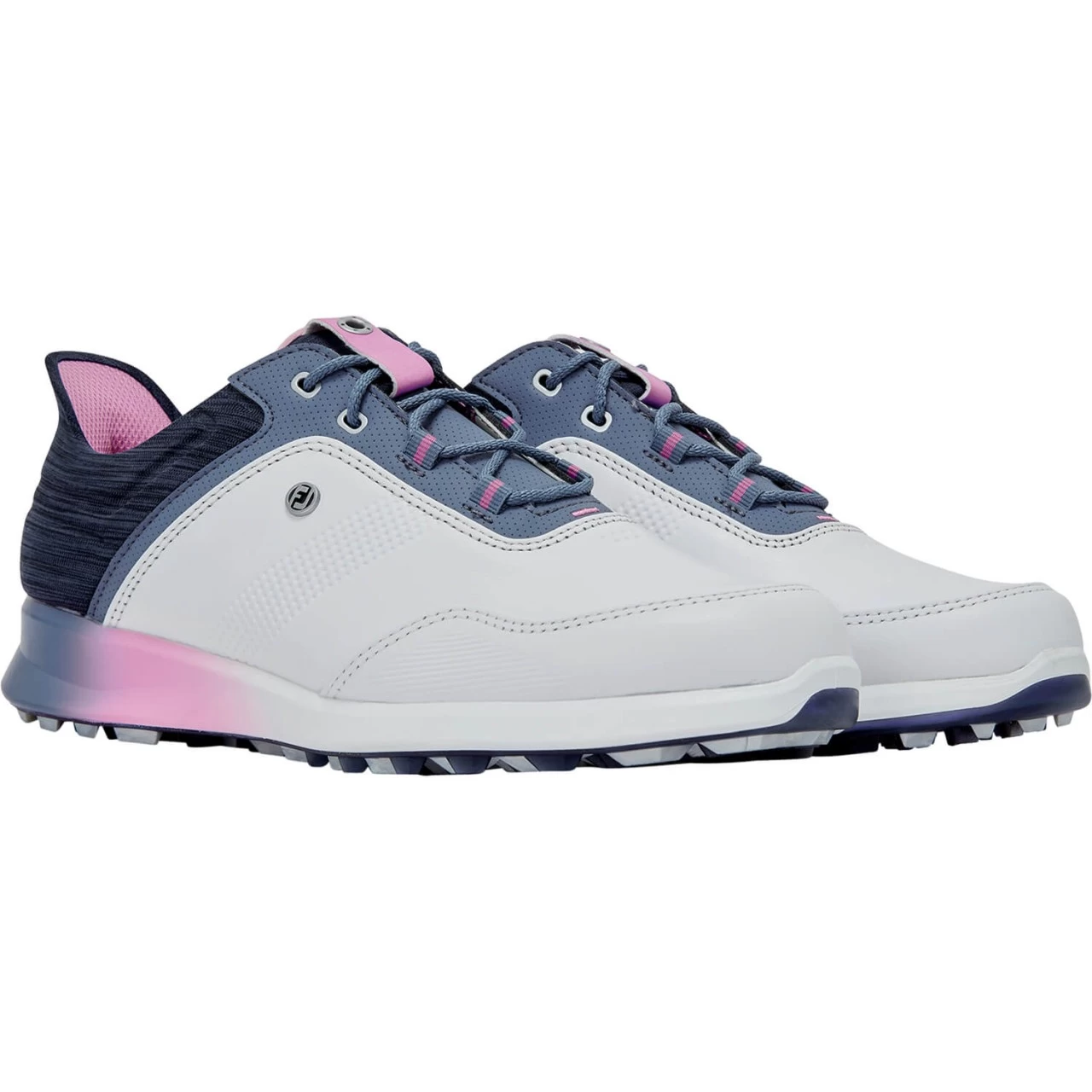 FootJoy Golfschuhe Stratos, Weiß/navy/pink 6 FootJoy Golfschuhe Stratos, Weiß/navy/pink – Bild 6